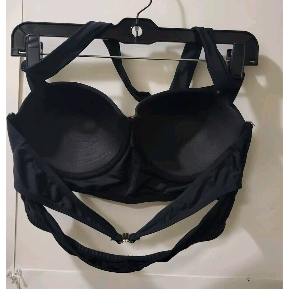 Black 2 Piece Women's Vacation Swim/‎ Bathing Suit Size L